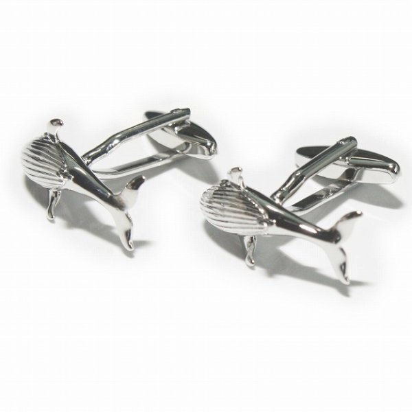 ホエールカフスボタン 画像2