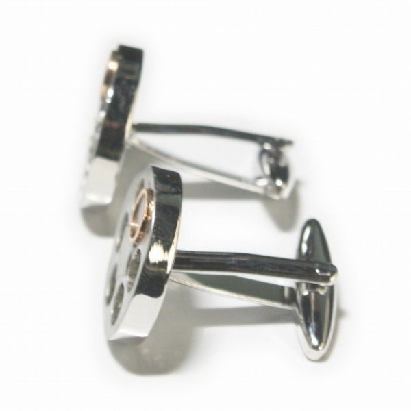 ガンシリンダーカフスボタン 画像3