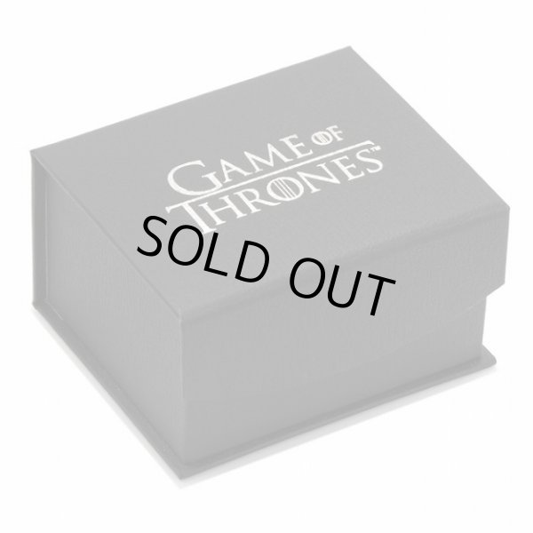 Game of Thrones ゲームオブスローンズ スターク ダイアウルフカフスボタン 画像4