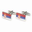 セルビア国旗カフスボタン・カフリンクス 画像2