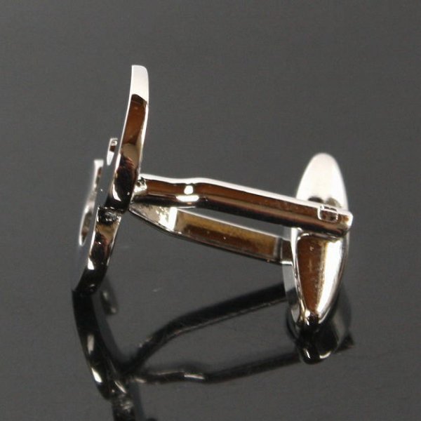 数字の3カフスボタン・カフリンクス（バラ売り） 画像3