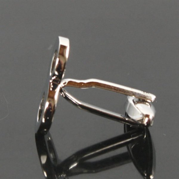 数字の8カフスボタン・カフリンクス（バラ売り） 画像3