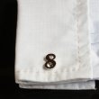 数字の8カフスボタン・カフリンクス（バラ売り） 画像4