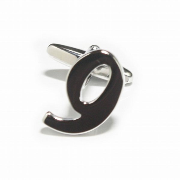 数字の9カフスボタン・カフリンクス（バラ売り） 画像1