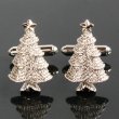 クリスマスツリーカフスボタン（カフリンクス） 画像2