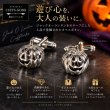 シルバーハロウィンカフスボタン（カフリンクス） 画像2