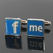 フェイスブックカフスボタン（カフリンクス） 画像2