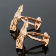 ピンクゴールド ウルフカフスボタン（カフリンクス） 画像3