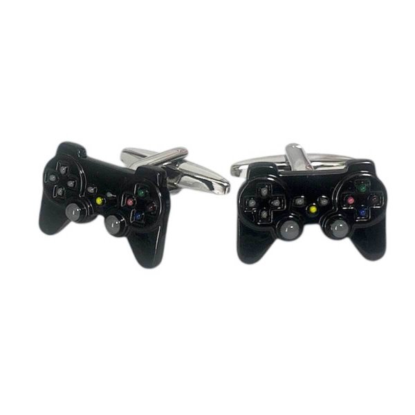 ゲームコントローラーカフスボタン（カフリンクス） 画像1