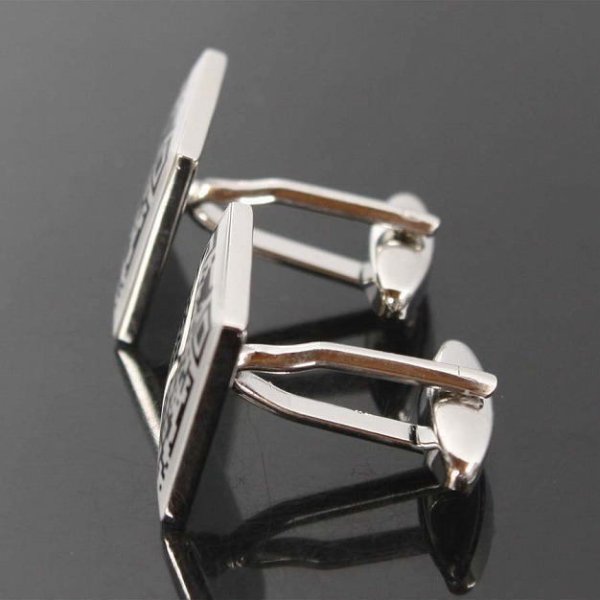 ＱＲコードカフスボタン（カフリンクス） 画像4