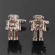 スクエアーロボットカフスボタン（カフリンクス） 画像2
