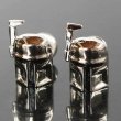 Star Wars スターウォーズ  ジャンゴフェットヘルメットカフスボタン（カフリンクス） 画像2