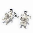 シルバーペンギンカフスボタン（カフリンクス） 画像1