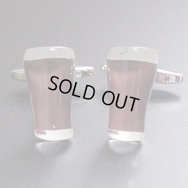 画像1: エールビール・カフスボタン（カフリンクス） (1)