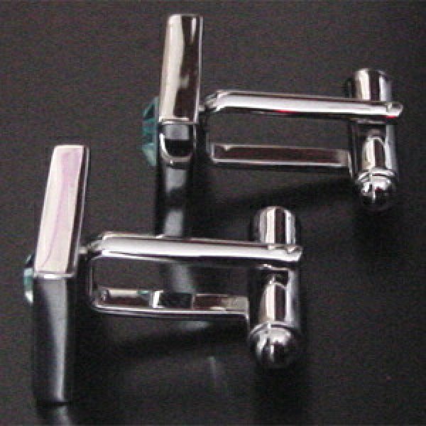 アクアクリスタル付カフスボタン（カフリンクス） 画像3