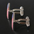 アメリカ国旗カフスボタン（カフリンクス） 画像3