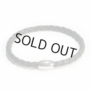 elizabeth parker エリザベスパーカー レッド編み込みレザーブレスレット