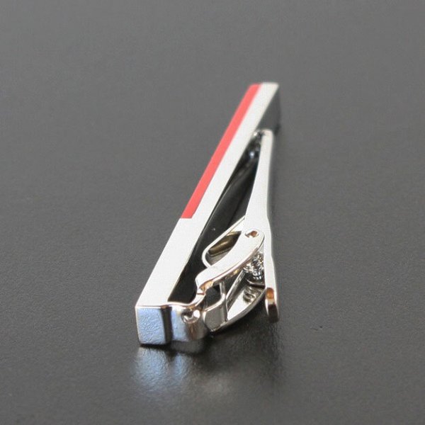 elizabeth parker エリザベスパーカー　アクリルレッドネクタイピン（タイバー） 画像4