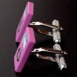 ピンクiPod nanoカフスボタン（カフリンクス） 画像3
