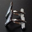 ハープカフスボタン（カフリンクス） 画像3