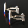 ロシア国旗カフスボタン（カフリンクス） 画像3