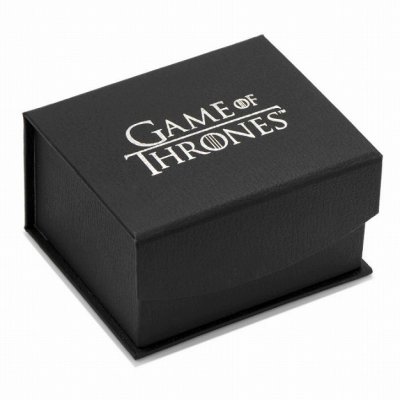 画像3: Game of Thrones ゲームオブスローンズ ターガリエン オニキスインレイネクタイピン