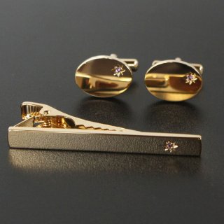 カフスボタンとネクタイピンのセット販売ーkamakura cuffs-kobo