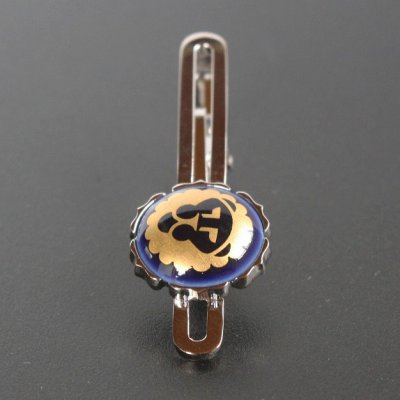 画像2: Swank & Royal Copenhagen スワンク & ロイヤルコペンハーゲン ブルーゴールドライオンネクタイピン