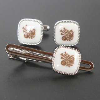 ODAKYU 18K カフリンクスとタイピンセット ODAKYU 18K カフリンクスとタイピンセット （楽天市場】カフス