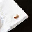 SWANK スワンク  ウエスタンブーツ・レッドカフスボタン（カフリンクス） 画像4