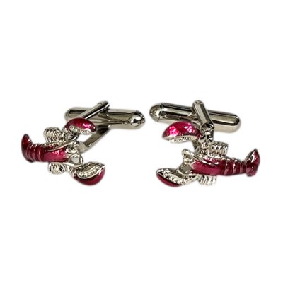 画像2: SWANK スワンク ロブスターカフスボタン・ネクタイピンセット