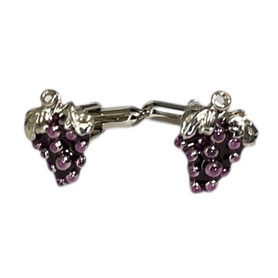 画像2: SWANK スワンク ぶどうモチーフカフスボタン・ネクタイピンセット