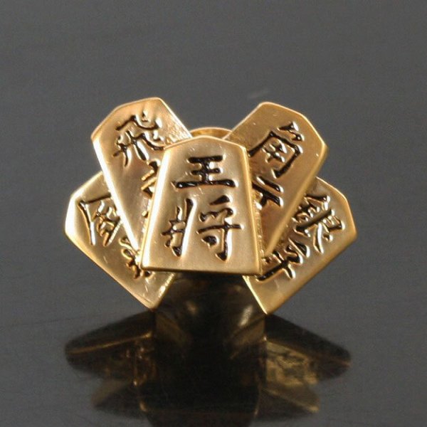 SWANK スワンク  将棋の駒ピンズ（ラペルピン） 画像2