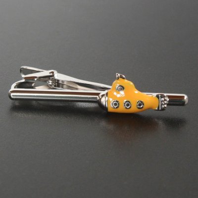 画像1: SWANK スワンク イエローサブマリーンカフスボタン・ネクタイピンセット