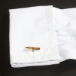 SWANK スワンク　ゴールドペン先カフスボタン・カフリンクス 画像5