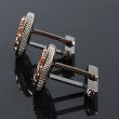 THOMPSON トンプソン Cog Wheels ローズゴールドカフスボタン（カフリンクス） 画像3