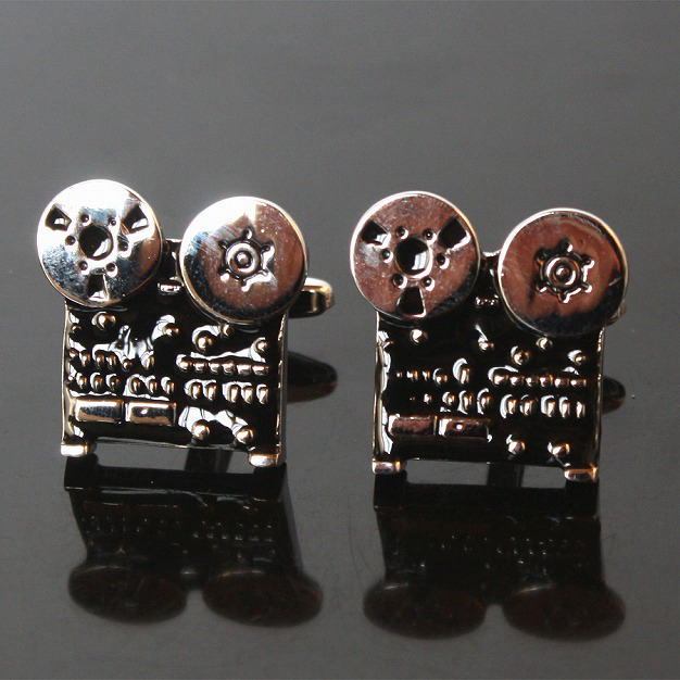 レトロレコーダー・カフリンクスを入荷