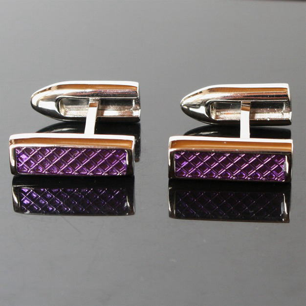バイオレットバー・カフリンクスを入荷