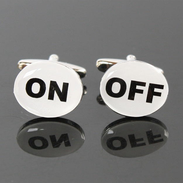 ON　OFFカフリンクスを入荷