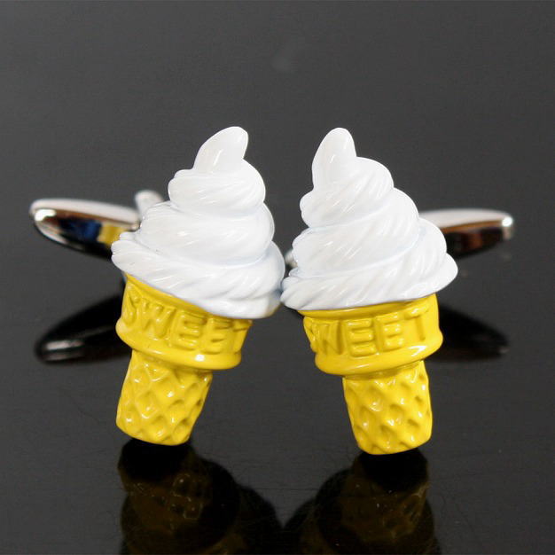 ソフトクリーム・カフリンクスを入荷