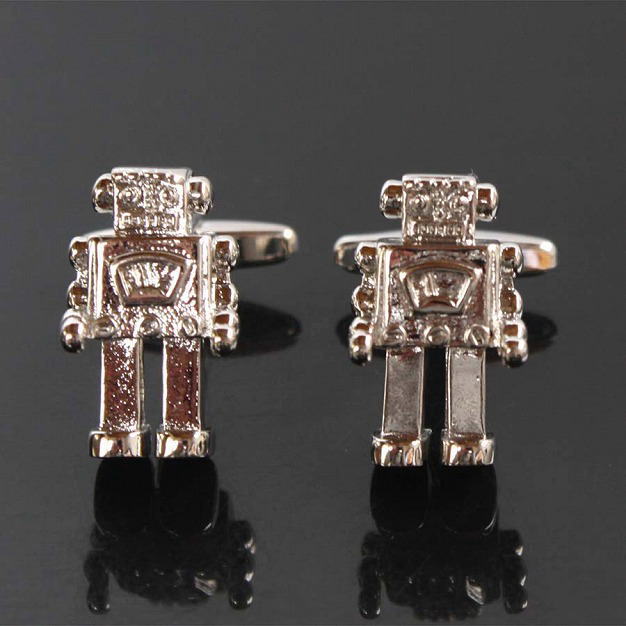 スクエアーロボットカフリンクスを入荷