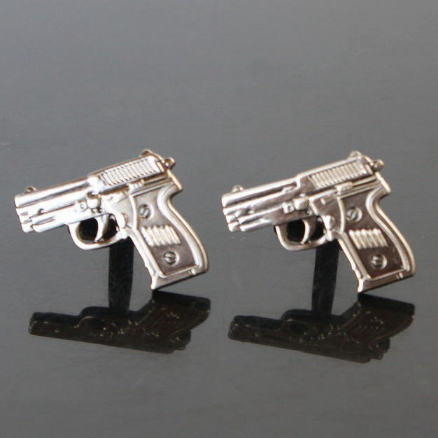 拳銃カフリンクスを入荷