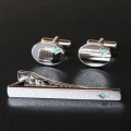 12月の誕生石カフス・ネクタイピンセットを入荷