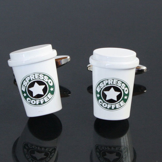 コーヒーカップ・カフリンクスを入荷