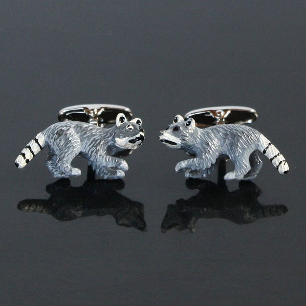 アライグマ・カフリンクスを入荷