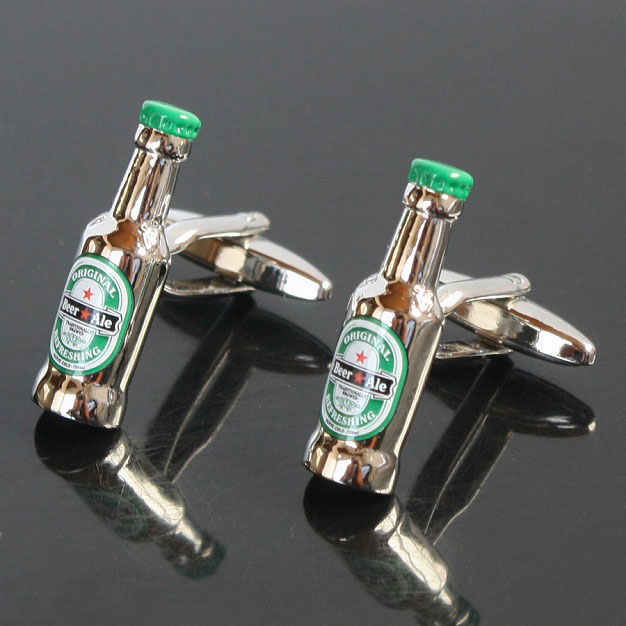 瓶ビール・カフリンクスを入荷