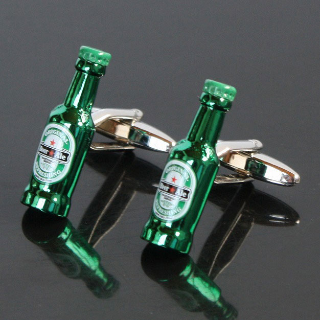 瓶ビールカフリンクスを入荷