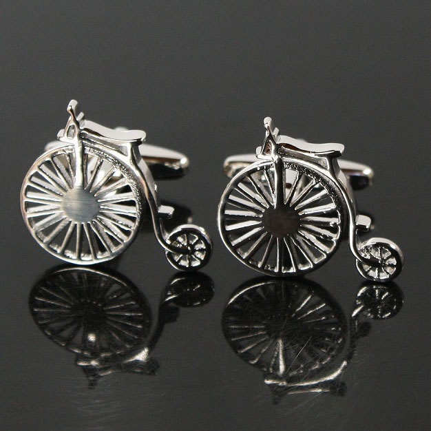 レトロ自転車カフリンクスを入荷