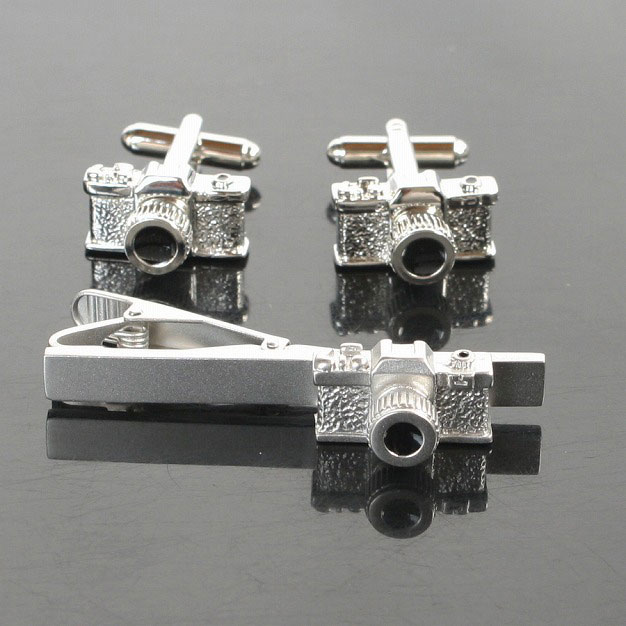 カメラカフス タイピンセットを入荷