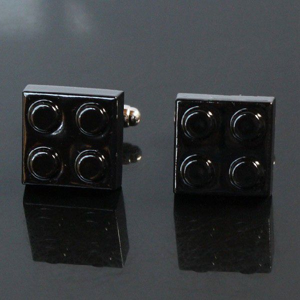 ブラックブロックカフリンクスを入荷